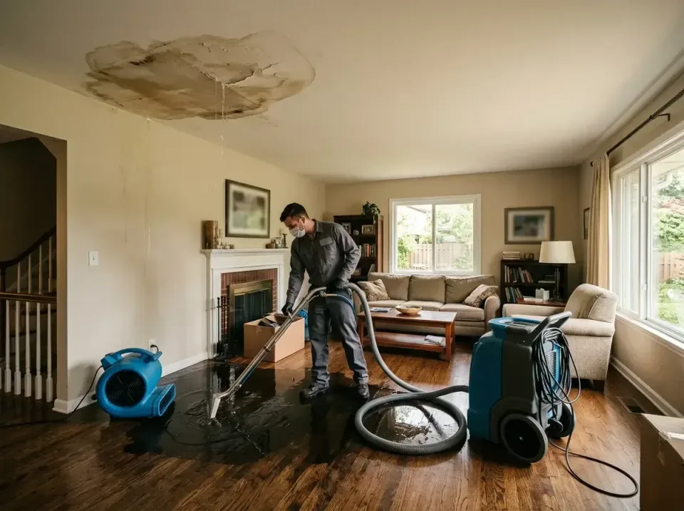 attic-pipe-burst-ceiling-drip-008 — frequently asked questions, Water Damage Restoration & Carpet Care in Jay, OK